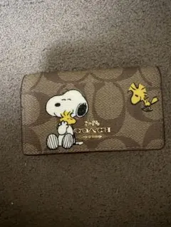 一時的に値下げ　COACH スヌーピー キーケース