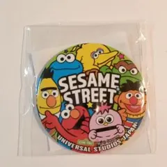 セサミストリート 　缶バッジ　 USJ