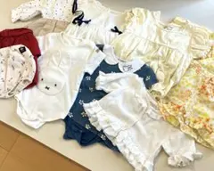 ベビー服まとめ売り　春夏　ロンパース