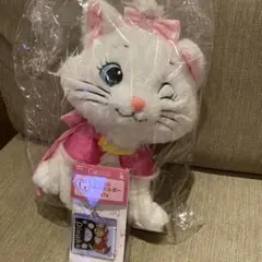 ディズニーハッピーくじ A賞 マリー BIG ぬいぐるみ　G賞ダイナキーホルダー