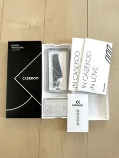 13 CASEKOO iPhone 14 13 用 ガラス フィルム 2枚 保護