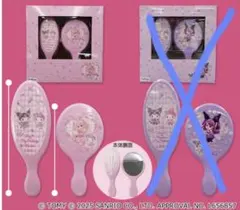 LiccA×My Melody Kuromi おめかしミラー&ブラシセット