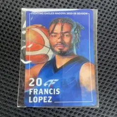非売品 Bリーグ ファイティングイーグルス名古屋 フランシス・ロペス トレカ