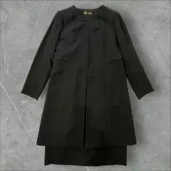 新品タグ付 SOIR 喪服 礼服 セットアップ ワンピース コート 13