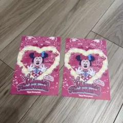 【即購入✨】ディズニー ミニパル グリーティングカード ミニー クリスタルパレス