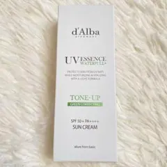 新品未開封！ダルバ ウォータフルトーンアップサンクリーム グリーン