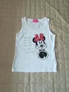 Minnie  Mouse  ペイント　タンクトップ
