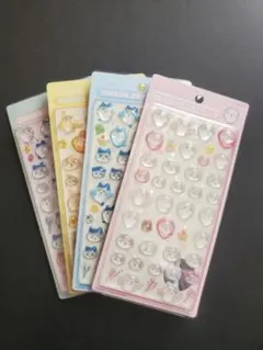 ボンボンドロップシール ちいかわ ハチワレ うさぎ 4枚セット