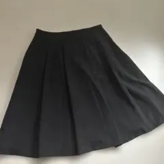COMME CA ISM プリーツスカート ブラック Sのサムネイル