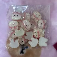 動物デコパーツ