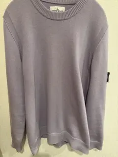 中古 STONE ISLAND クルーネック シェニール セーター - メルカリ