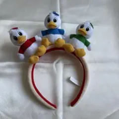 ディズニーランド カチューシャ ヒューイデューイルーイ