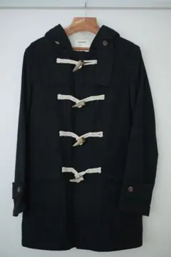 DIGAWEL ブラック フード付きダッフルコート サイズ1