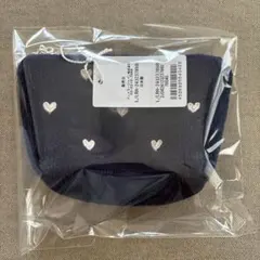 フェイラー ラブラリーハート ネイビー ポーチ S