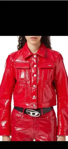 DIESEL レザージャケット　光沢
