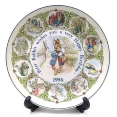 ウェッジウッド（Wedgwood）ピーターラビット バースデープレート1994年のサムネイル