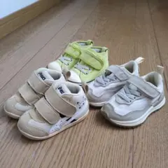 ASICS コンバース ZARA ３足セット スニーカー １２cm　ポケモン