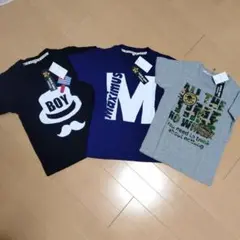 【新品タグ付】キッズ Tシャツ 3枚セット 120
