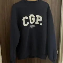 お値下げ⭐️CGP.ロゴプリントネイビースウェット