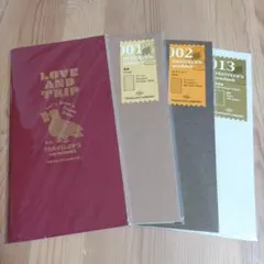トラベラーズノート レギュラーサイズ リフィル 4種まとめ売り