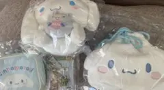 シナモロール　福袋　ポーチ　巾着　ぬいぐるみ　　シナモン