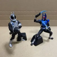 仮面ライダーカブト　フィギュア2点