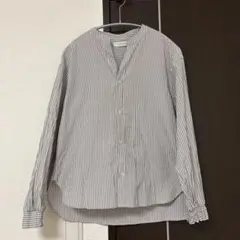 A DAY IN THE LIFE ストライプ長袖シャツ