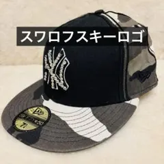 ☆ NEW ERA ニューエラ NY スワロフスキーロゴ 59FIFTY50
