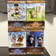 ワンピース ワールドコレクタブルフィギュアログヒストリーズ 4体セット