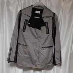 Otto cllection アウター グレイ　ブラックのサムネイル