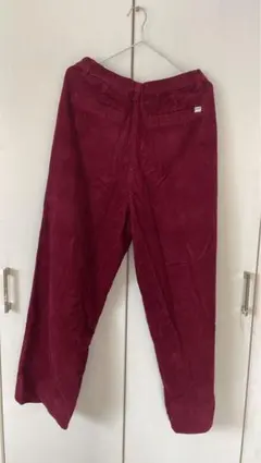 コーデュロイパンツ ワイドパンツ