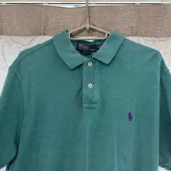 ラルフローレン　ポロシャツ　古着　90年代