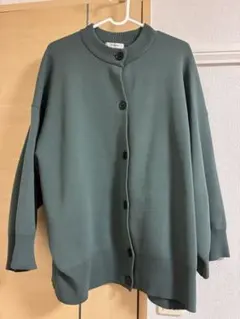 jeanasis ボタン付き ニットカーディガン
