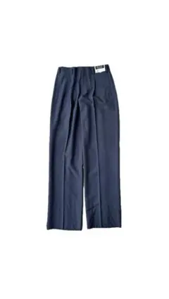 破格 90s 日本製 ワイドスラックス ウール混 デッドストック vintage