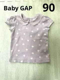 babyGAP ハート柄 Tシャツ 18-24ヶ月 90サイズ