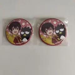 カラフルピーチ　からぴち　ゆあんくん　缶バッジ　サンリオ　等身