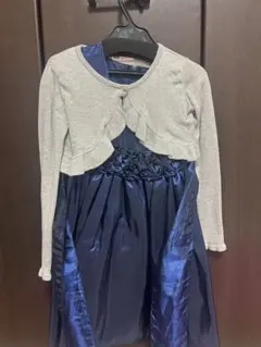 お値下げ可能！ネイビー ドレス カーディガンセット発表会・卒業式・卒園式・入学式