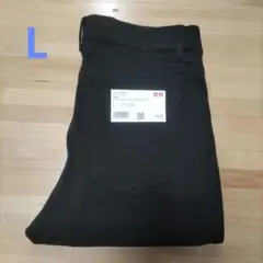 【美品】ユニクロ　ウルトラストレッチ　クロップドレギンスパンツ　黒　L
