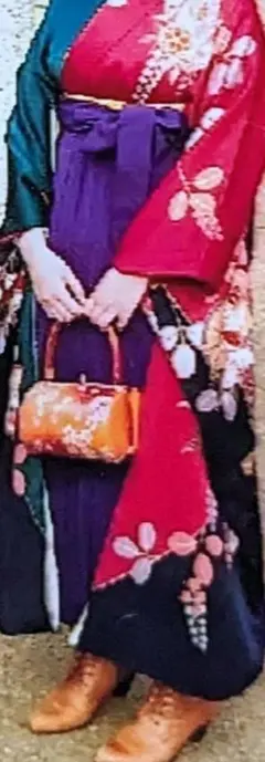 女性用袴(紐下87㌢) ポリエステル100%(最終値下げ)