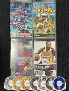 【プレイステーション・ポータブル ソフト 11本 セット】