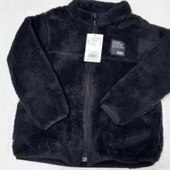 ボアジャケット ブラック 120cm