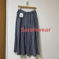 Sarahwear サラウェア　ヒッコリー プリーツスカートのサムネイル