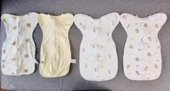 クマ柄コットンスワドル4点セット