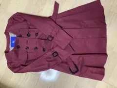 最終値下げ！ブルーレーベルクレストブリッジ のトレンチコート 36 ワイン限定品