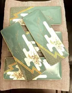 【ノリタケ/NORITAKE】ハナリンス長皿 5皿セット（外箱付き）のサムネイル
