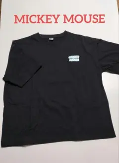 ミッキーマウス MICKEY MOUSE　Tシャツ 黒 メンズ　ブラック　L
