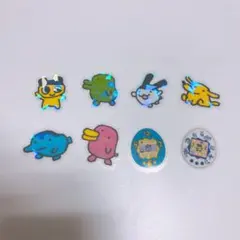 たまごっち　オーロラホログラムクリアフレークシール