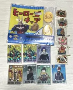 ヒロアカ 連なる星霜 ヒーローズチップ　メタルチャーム　アクリルスタンド