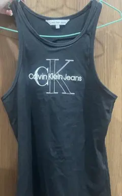 Calvin Klein Jeans タンクトップ ブラック S 夏服のサムネイル