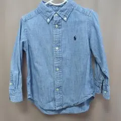 POLO RALPH LAUREN 長袖シャツ デニム 100cm
